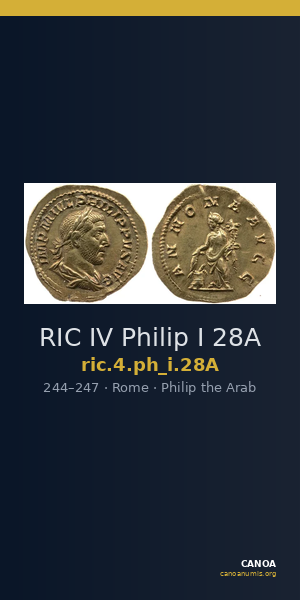 RIC IV Philip I 28A — CANOA