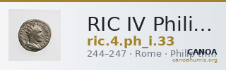 RIC IV Philip I 33 — CANOA