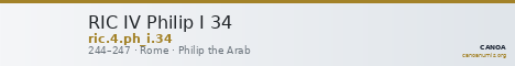 RIC IV Philip I 34 — CANOA