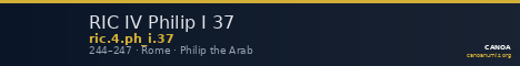 RIC IV Philip I 37 — CANOA