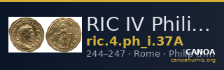 RIC IV Philip I 37A — CANOA