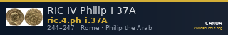 RIC IV Philip I 37A — CANOA