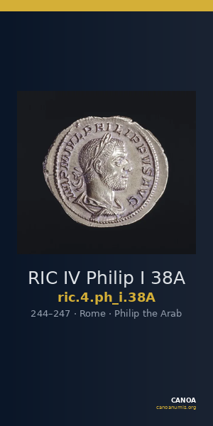 RIC IV Philip I 38A — CANOA