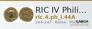 RIC IV Philip I 44A — CANOA