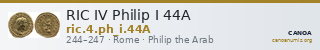 RIC IV Philip I 44A — CANOA