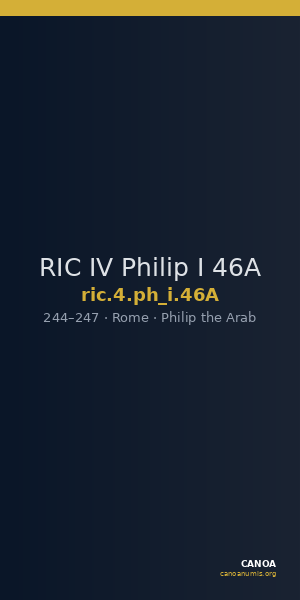 RIC IV Philip I 46A — CANOA