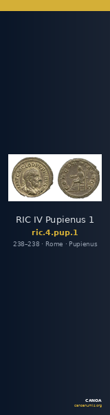 RIC IV Pupienus 1 — CANOA