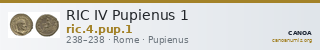 RIC IV Pupienus 1 — CANOA