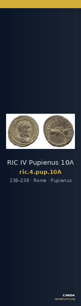 RIC IV Pupienus 10A — CANOA