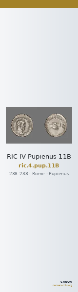 RIC IV Pupienus 11B — CANOA