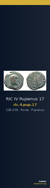 RIC IV Pupienus 17 — CANOA