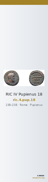 RIC IV Pupienus 18 — CANOA