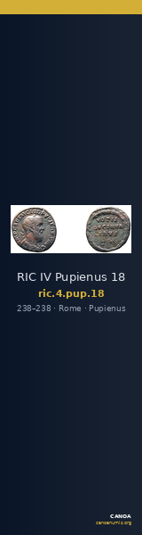 RIC IV Pupienus 18 — CANOA