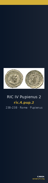 RIC IV Pupienus 2 — CANOA