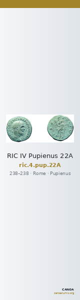 RIC IV Pupienus 22A — CANOA