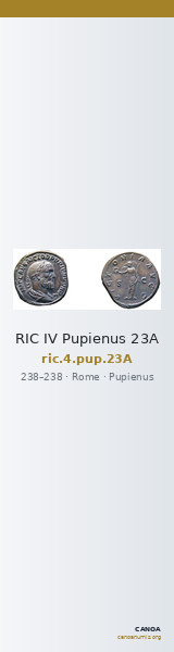 RIC IV Pupienus 23A — CANOA