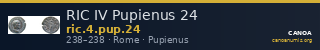 RIC IV Pupienus 24 — CANOA