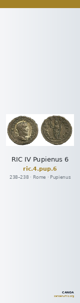 RIC IV Pupienus 6 — CANOA
