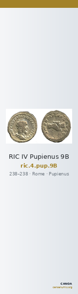 RIC IV Pupienus 9B — CANOA
