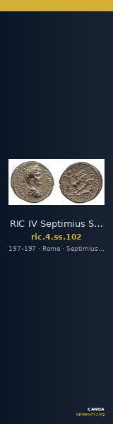 RIC IV Septimius Severus 102 — CANOA