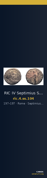 RIC IV Septimius Severus 104 — CANOA
