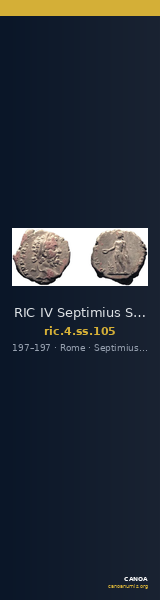 RIC IV Septimius Severus 105 — CANOA
