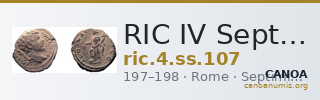 RIC IV Septimius Severus 107 — CANOA
