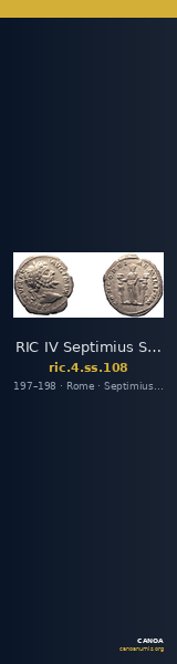 RIC IV Septimius Severus 108 — CANOA