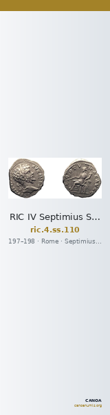 RIC IV Septimius Severus 110 — CANOA