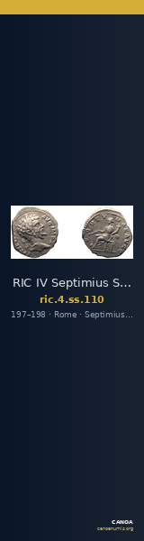 RIC IV Septimius Severus 110 — CANOA