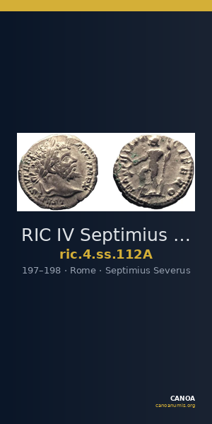 RIC IV Septimius Severus 112A — CANOA