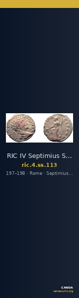 RIC IV Septimius Severus 113 — CANOA