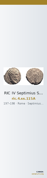 RIC IV Septimius Severus 115A — CANOA