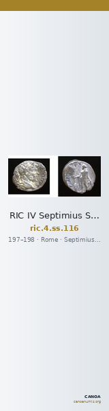 RIC IV Septimius Severus 116 — CANOA