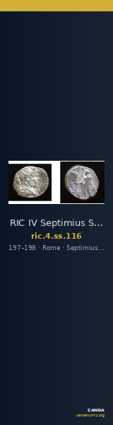 RIC IV Septimius Severus 116 — CANOA