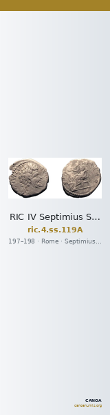 RIC IV Septimius Severus 119A — CANOA