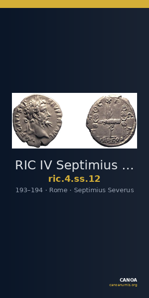 RIC IV Septimius Severus 12 — CANOA