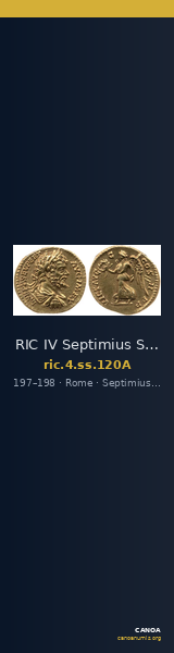 RIC IV Septimius Severus 120A — CANOA