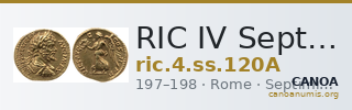 RIC IV Septimius Severus 120A — CANOA