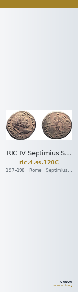 RIC IV Septimius Severus 120C — CANOA