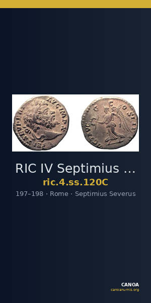 RIC IV Septimius Severus 120C — CANOA