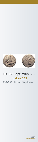 RIC IV Septimius Severus 121 — CANOA