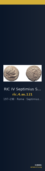 RIC IV Septimius Severus 121 — CANOA