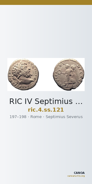 RIC IV Septimius Severus 121 — CANOA