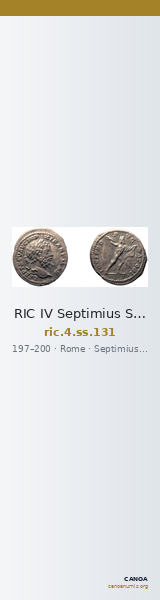 RIC IV Septimius Severus 131 — CANOA