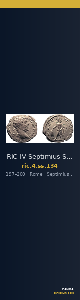 RIC IV Septimius Severus 134 — CANOA