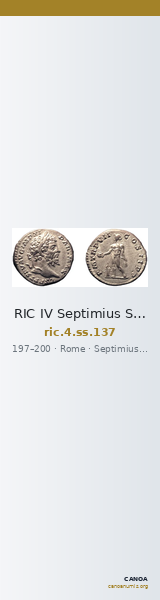 RIC IV Septimius Severus 137 — CANOA
