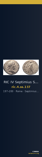 RIC IV Septimius Severus 137 — CANOA