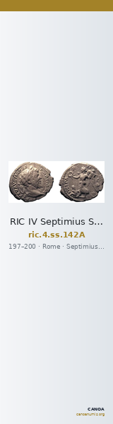 RIC IV Septimius Severus 142A — CANOA