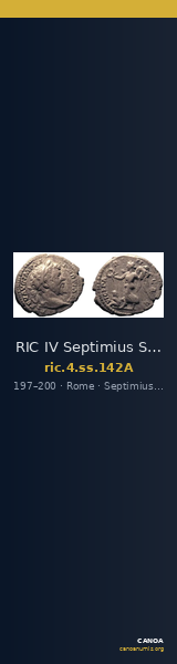 RIC IV Septimius Severus 142A — CANOA